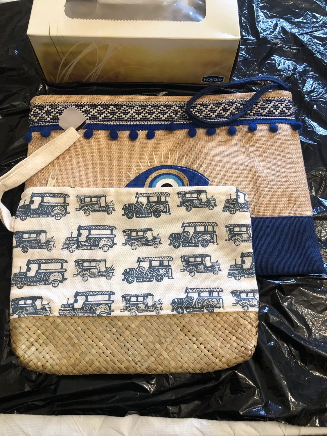 Evil Eye Clutch and jeep pattern small bag image indicator(5)