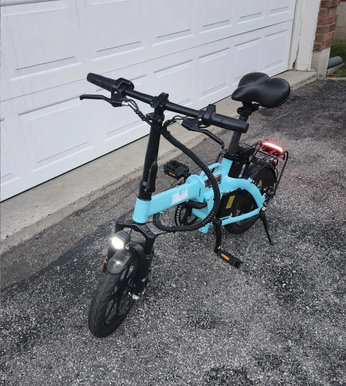 XPRIT Folding Electric Bike, Light Weight, LCD Display image indicator(6)