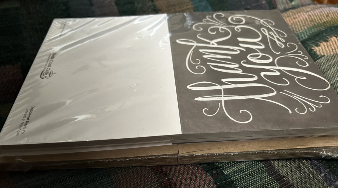 Pack Of 36 NEW Thank You Cards & Envelopes ❤️ - photo 2