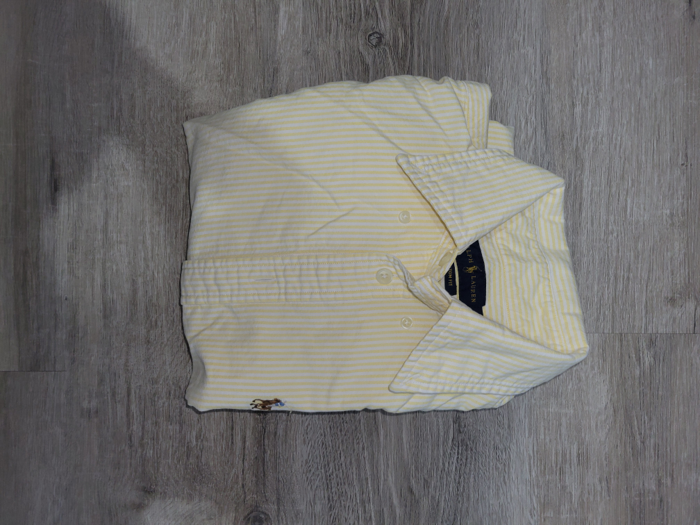 Ralph Lauren Yellow Striped Shirt - photo 3