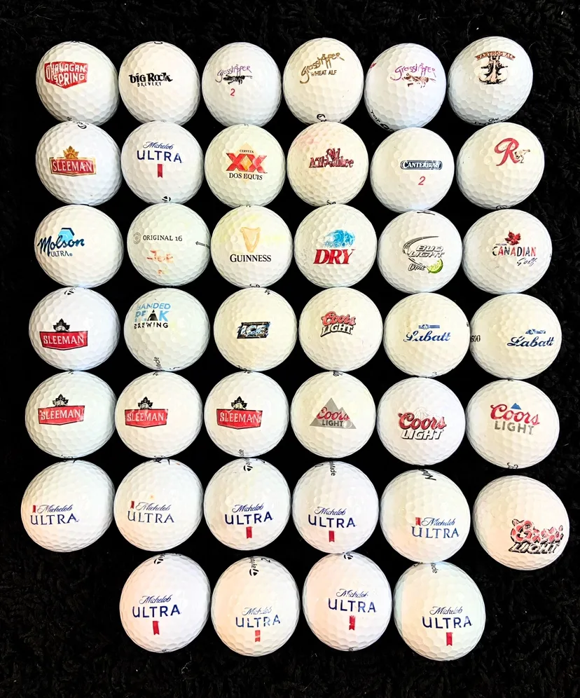 40 Beer Logo Gold Balls thumbnail
