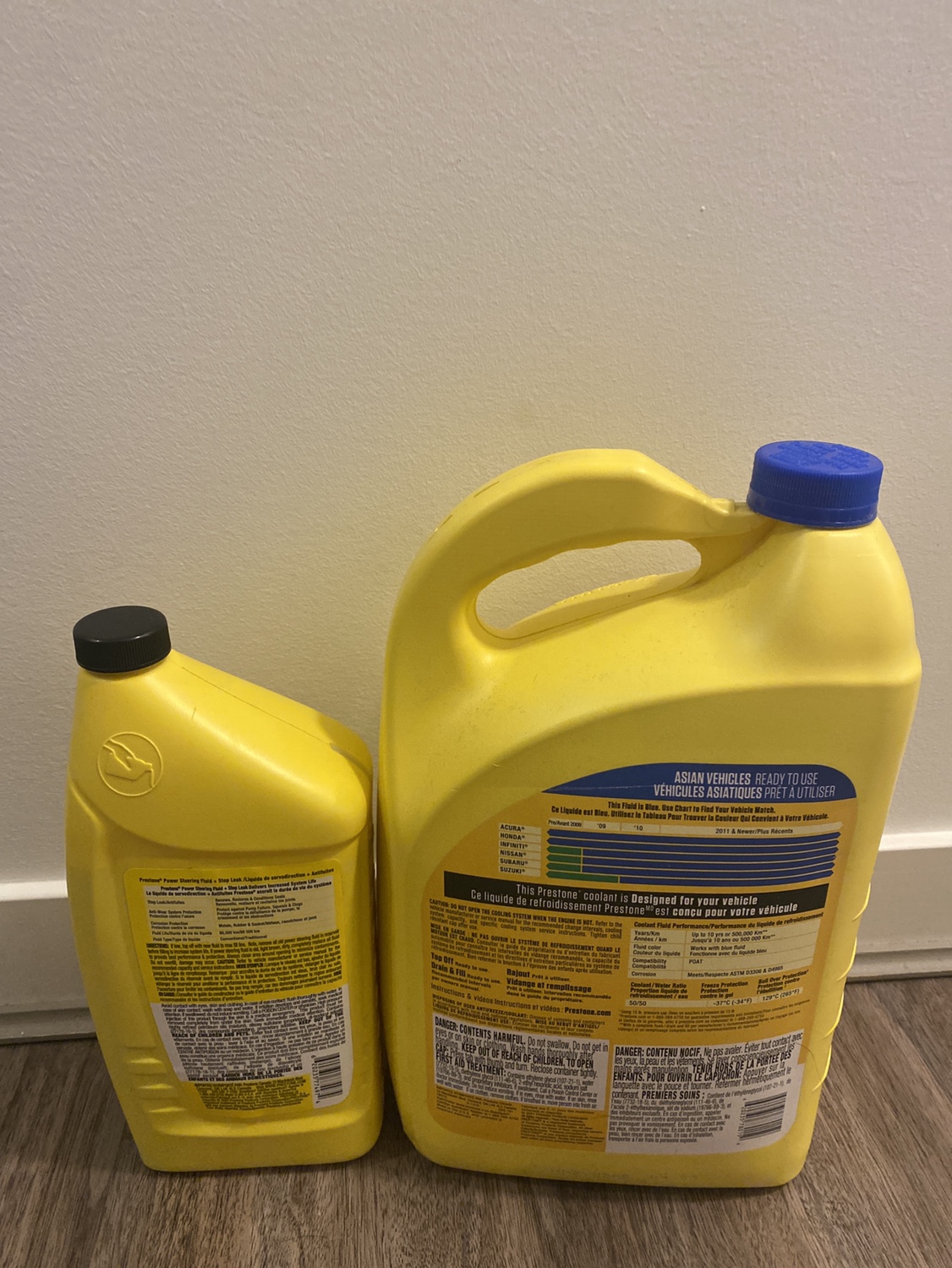 Antifreeze Coolant & Power steering Fluid - photo 2