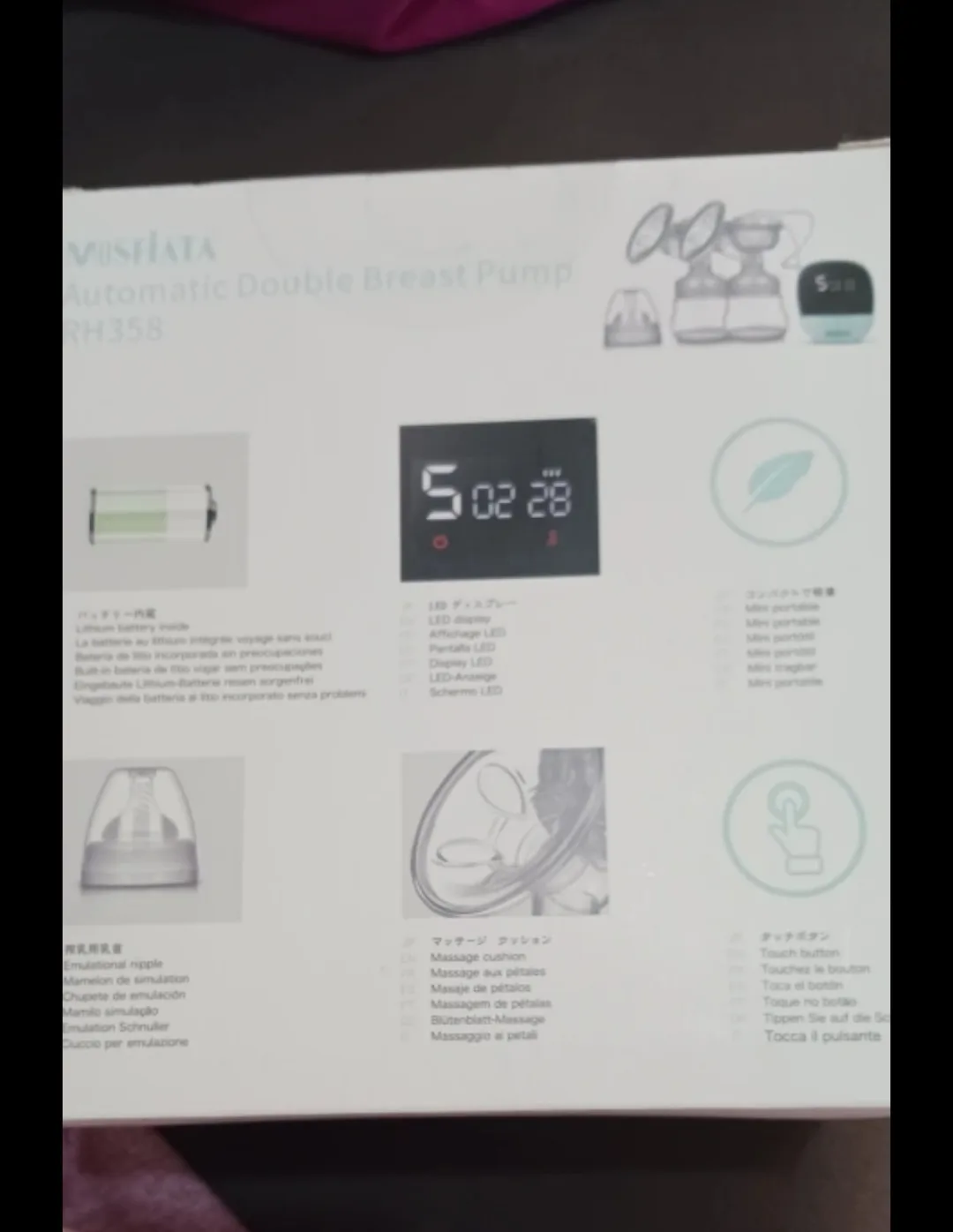 Mosfiata Automatic Double Breast Pump image indicator(3)