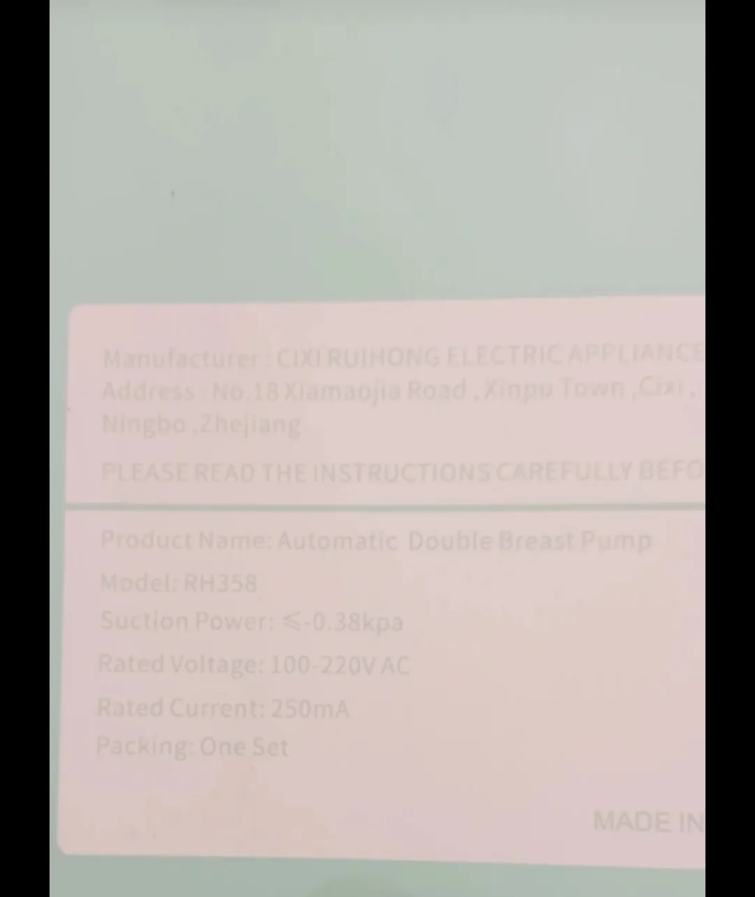 Mosfiata Automatic Double Breast Pump image indicator(6)