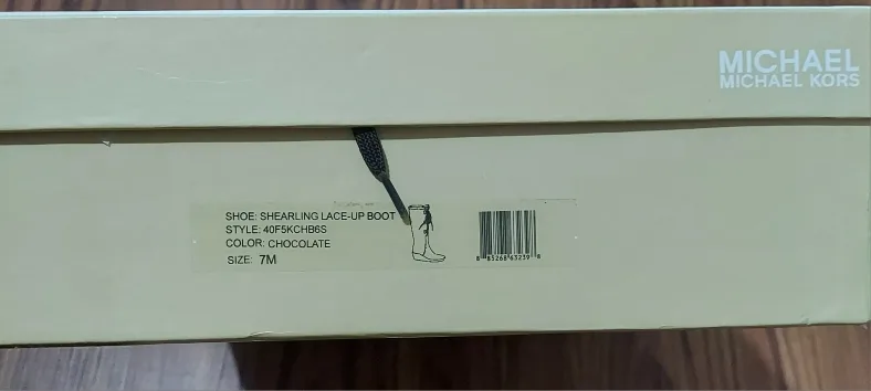Michael Kors Brown Suede Boots image indicator(7)