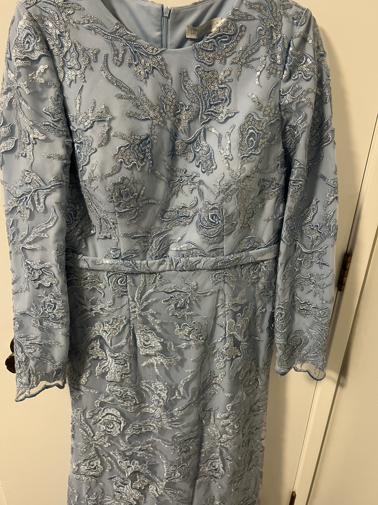 Baby Blue Evening Gown Size L - photo 3