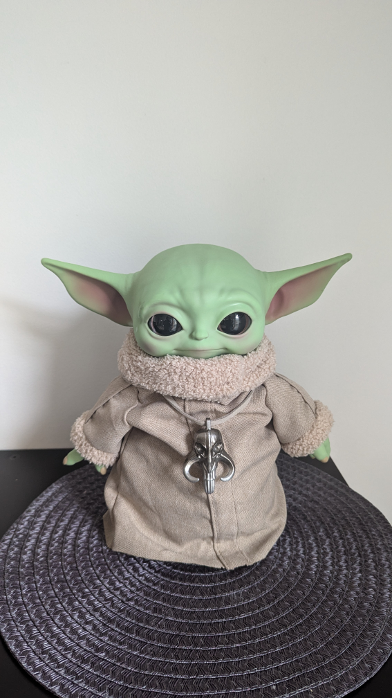 Star Wars "The Child" Grogu Plush Toy with Hard Head - photo 2