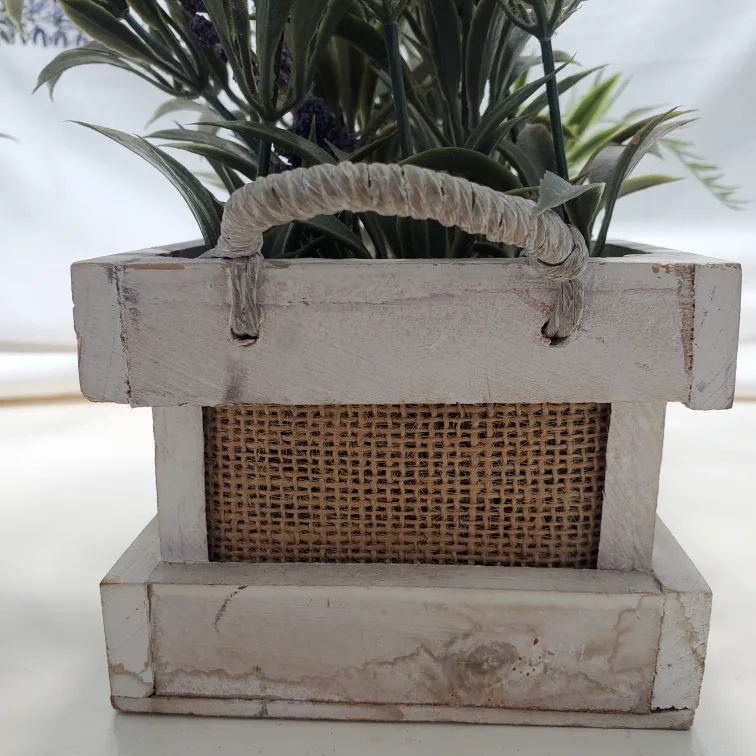 Fake flowers in pots image indicator(4)