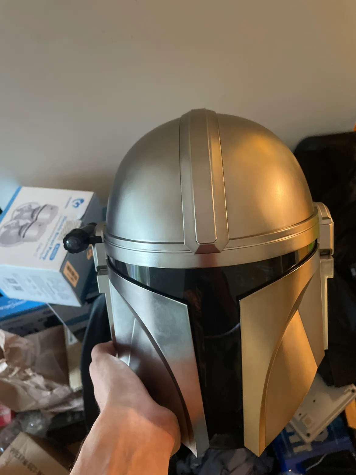 The Mandalorian Helmet series black thumbnail