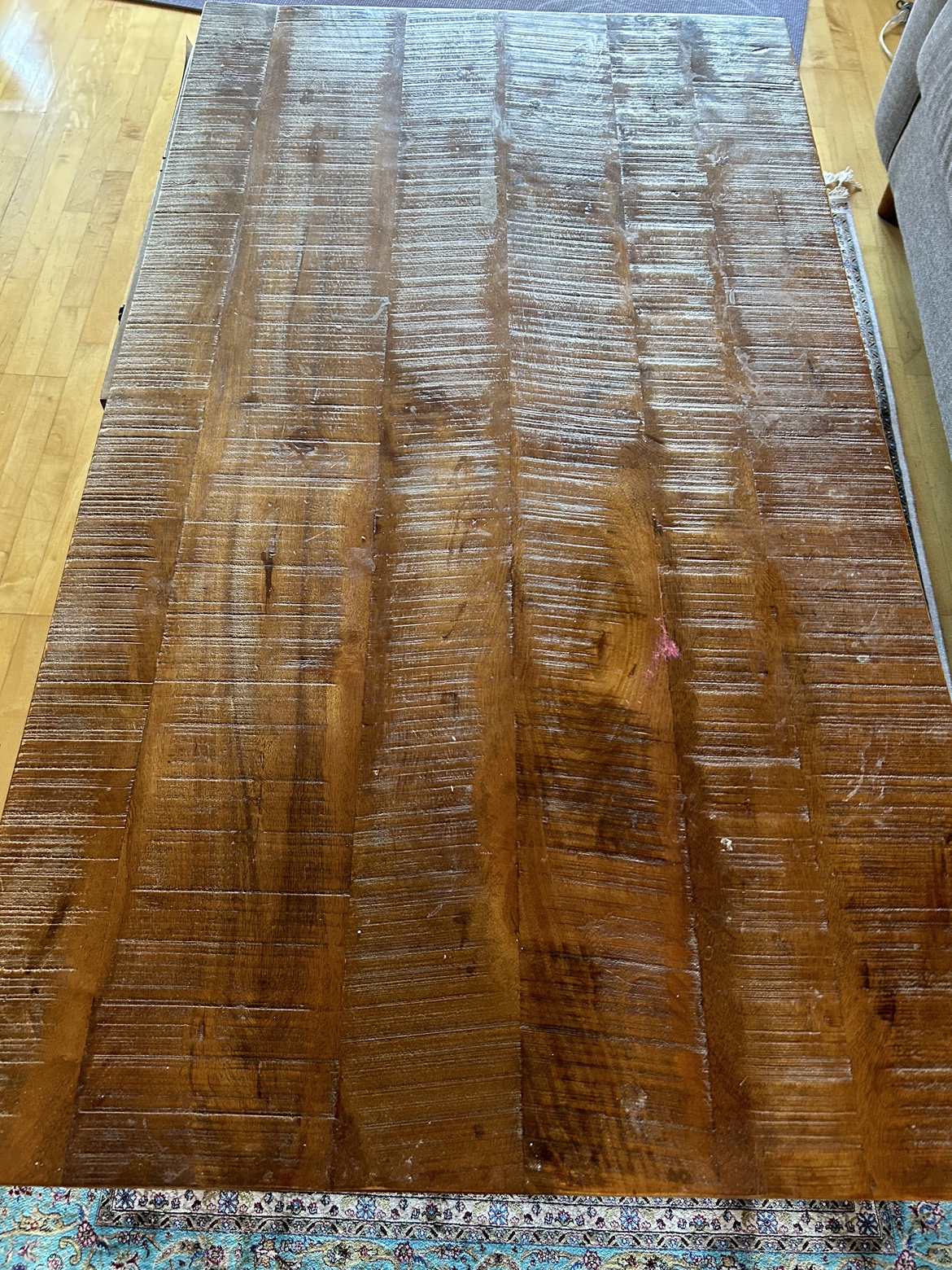 Structube Rustic Coffee Table with Drawers