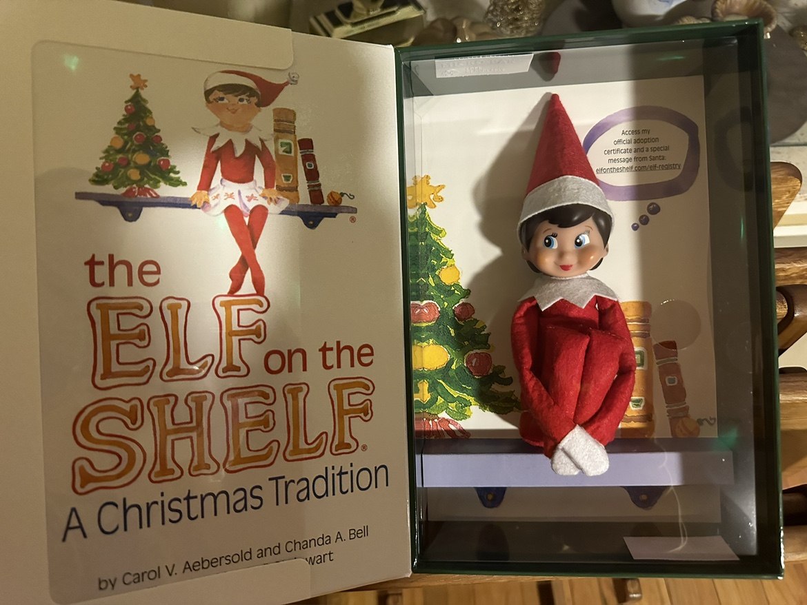 Elf on the Shelf Girl Scout Elf with Book - photo 2