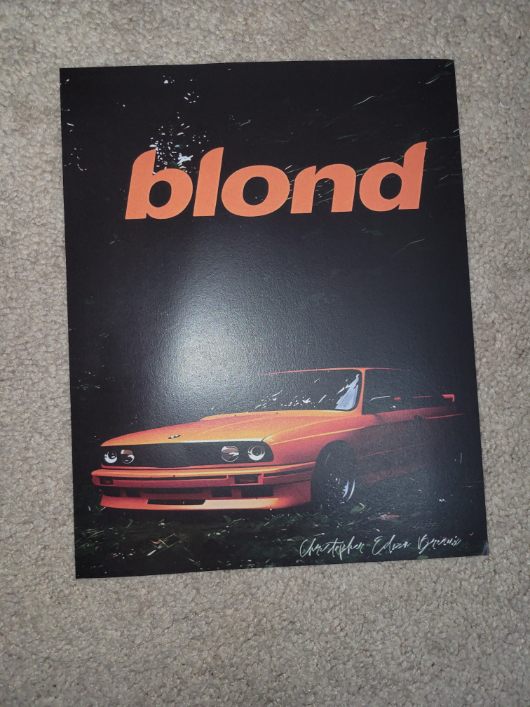 Frank Ocean Blond Album Poster Set - photo 2