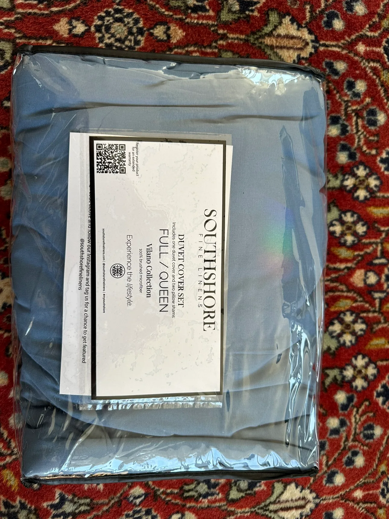NEW Full/Queen Duvet Cover and 2 pillow shams thumbnail
