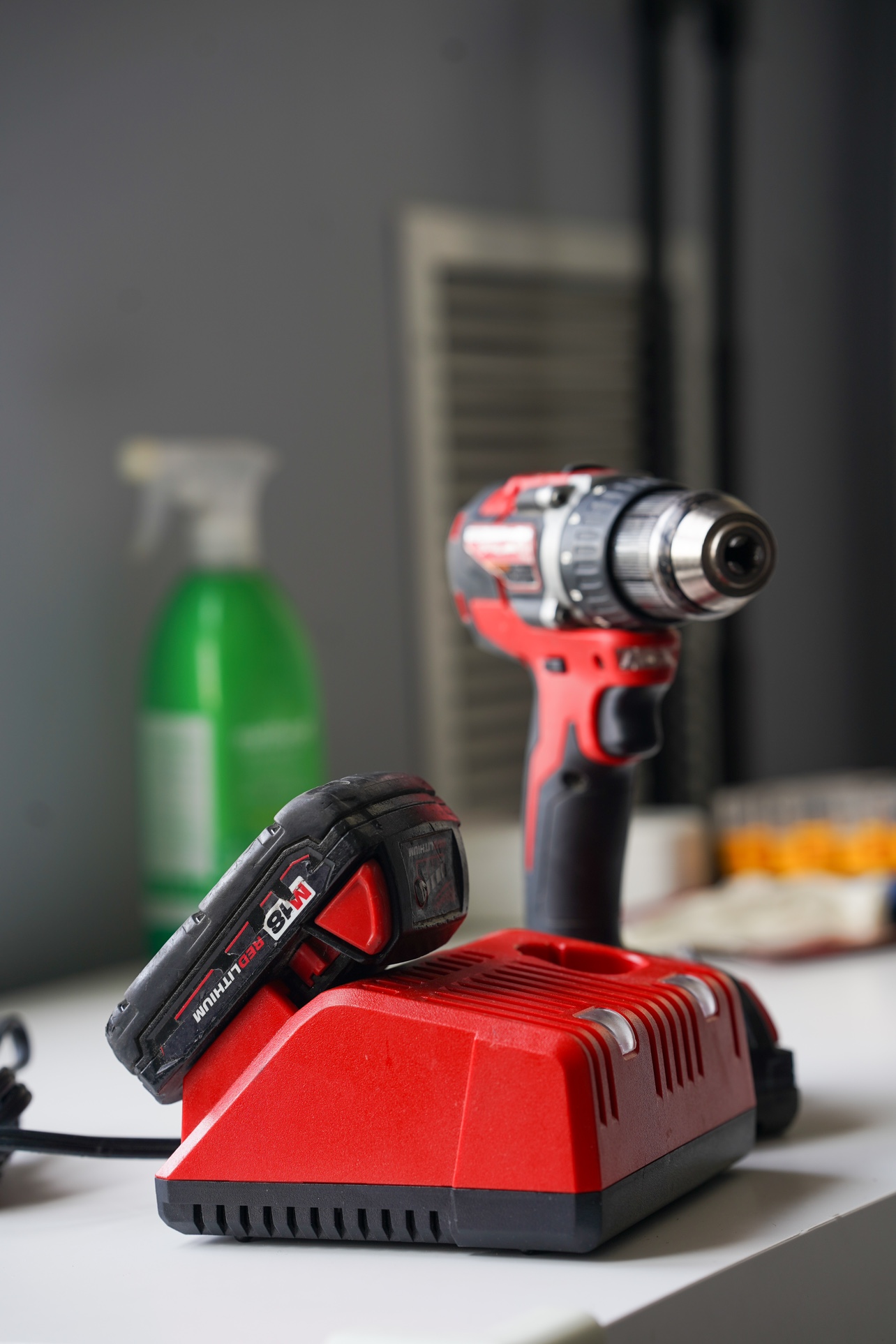 Milwaukee M18 Cordless Drill and Charger