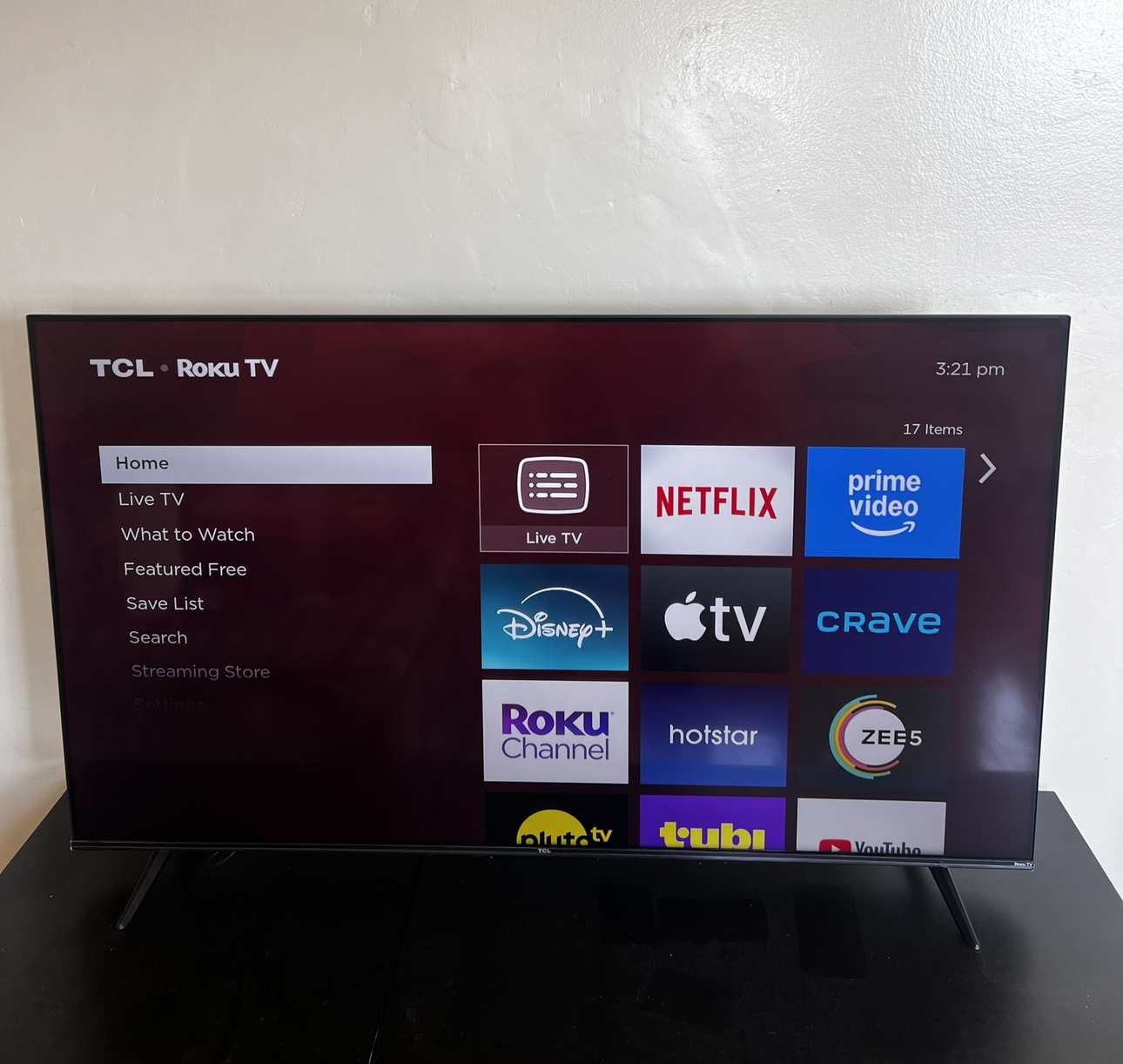 TCL 55" 4-Series 4K UHD HDR Smart Roku TV