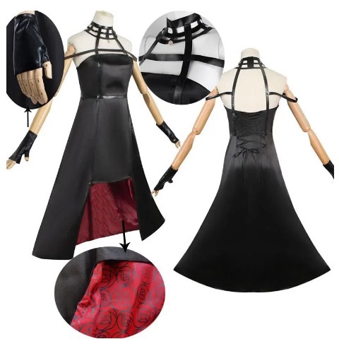 Halloween costume cosplay black dress Spy Family Yor - photo 2