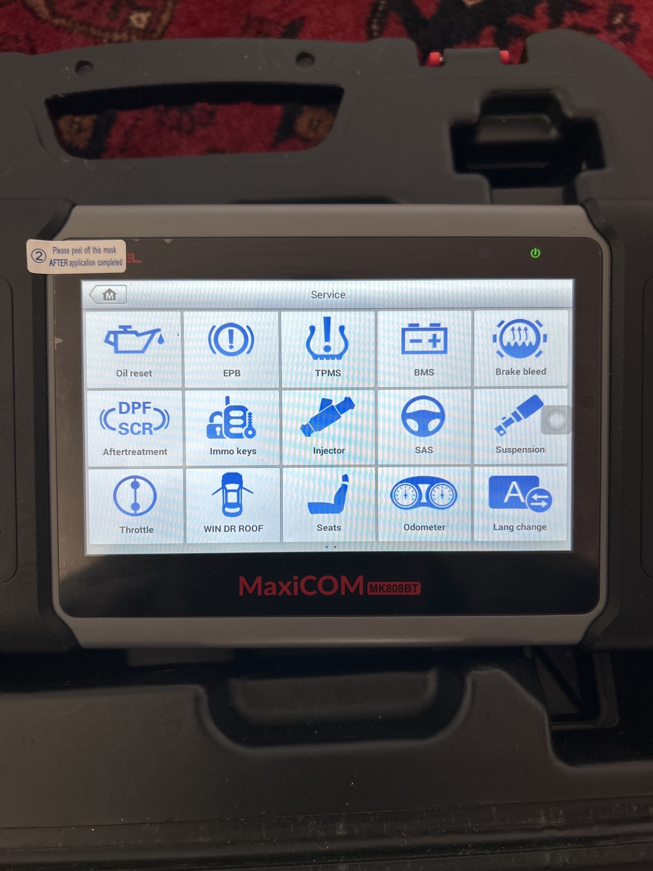 MaxiCOM MK808BT Diagnostic Scanner - photo 4