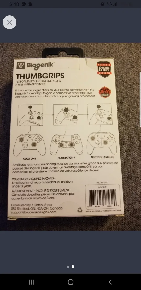 Biogenik Thumb Grips image indicator(2)