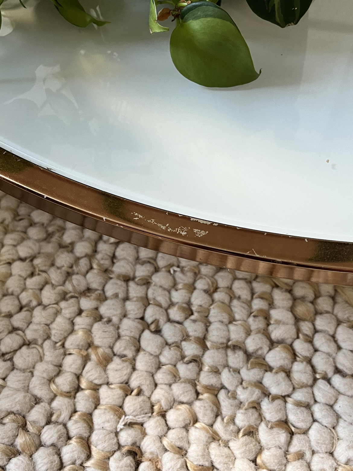 Round Glass Coffee Table - photo 3