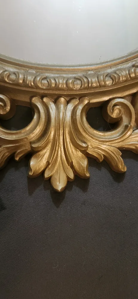 Vintage/mid-century 'Syroco' brand Gold Tone Mirrors image indicator(5)