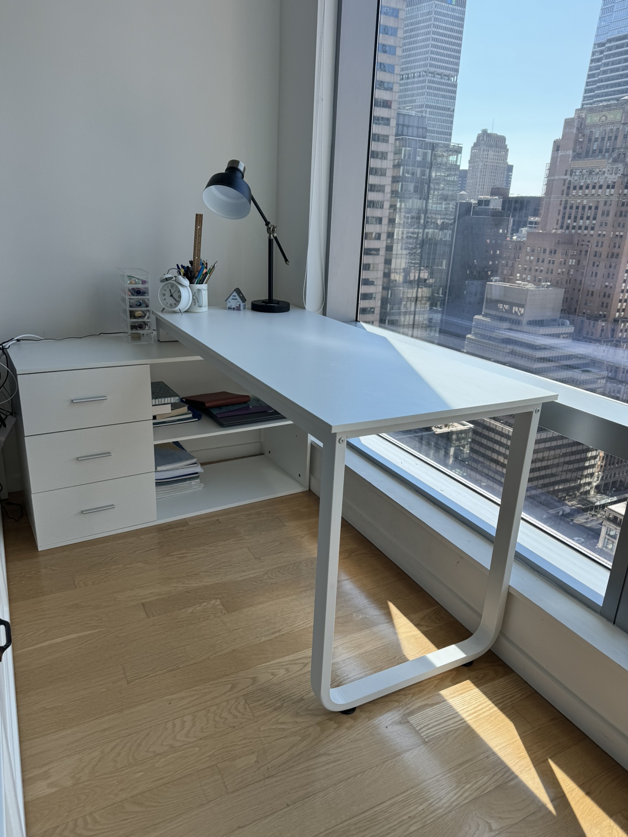 Desk with drawer