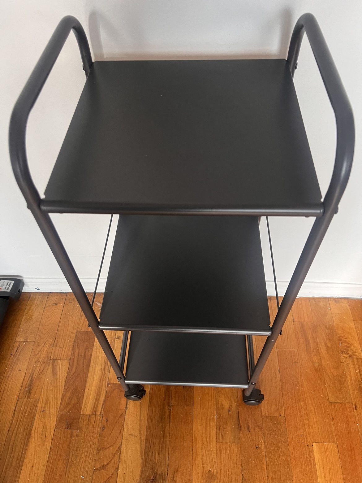 Three-Tier Rolling Cart