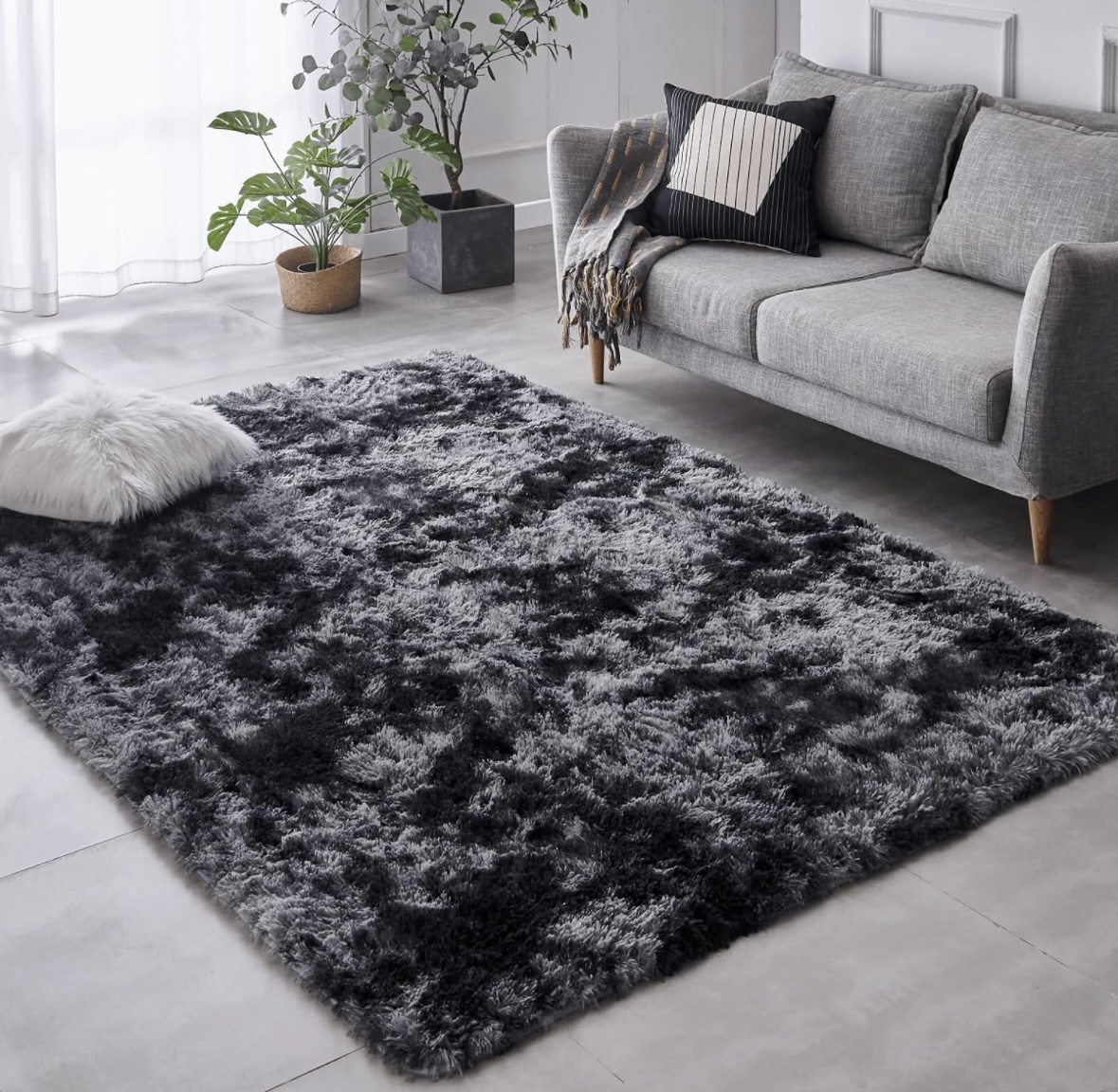 Brand new Grey rug 6.5x9.8 feet - photo 2