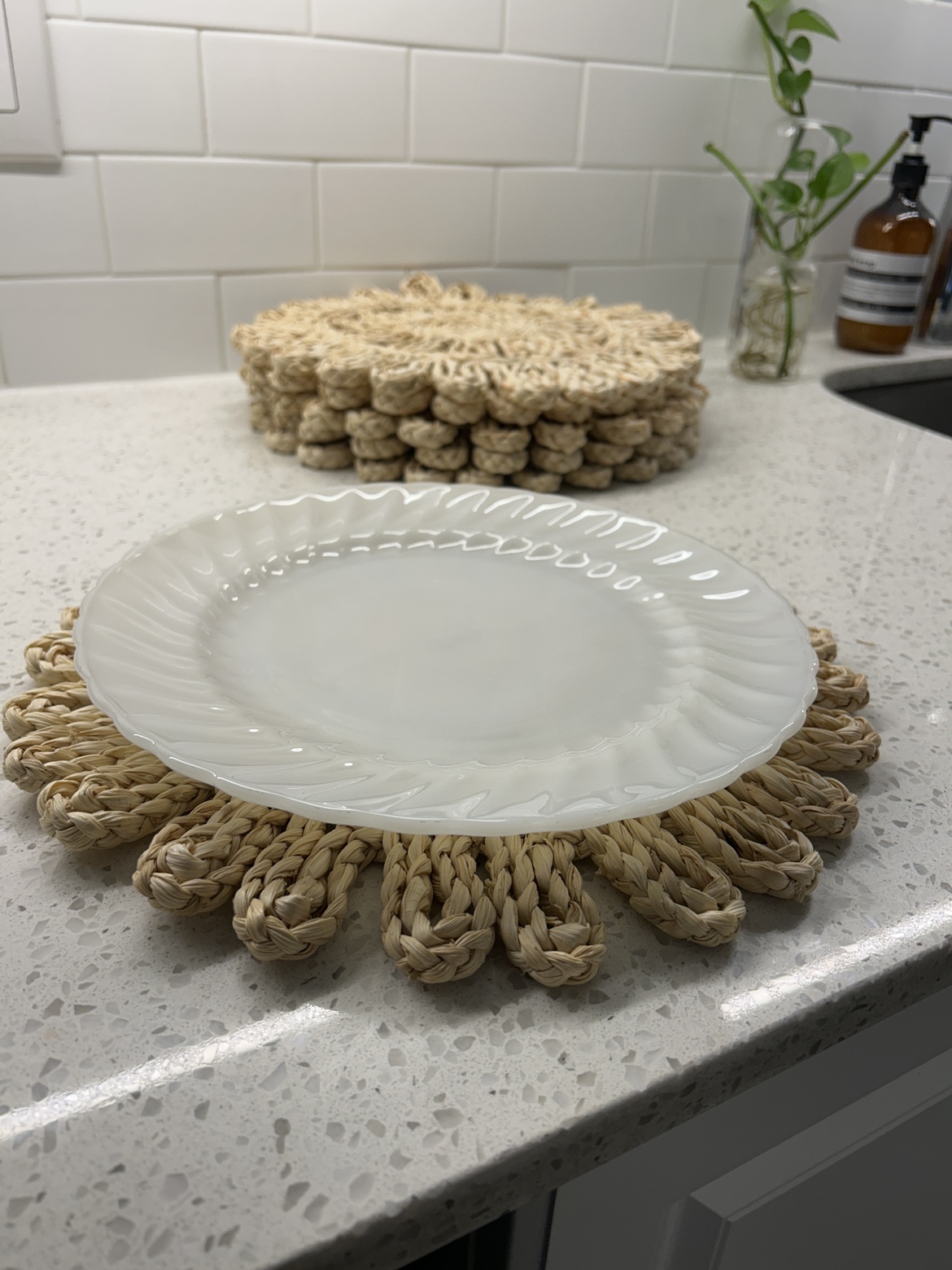 Set of 6 Woven placemats