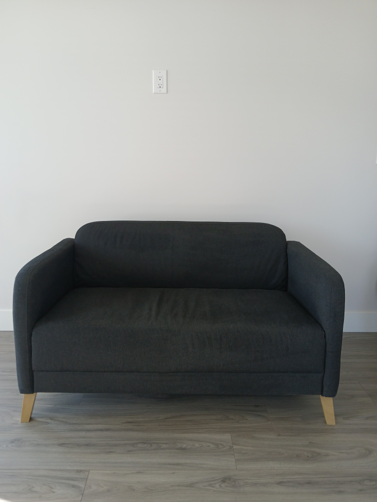IKEA Linanas Loveseat - Vissle Dark Grey - photo 2