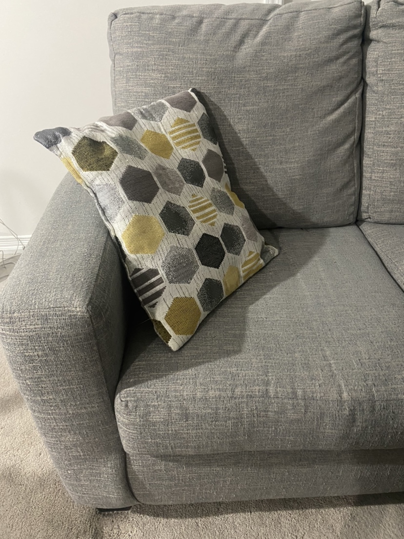 Gray Couch and Loveseat Set - photo 4