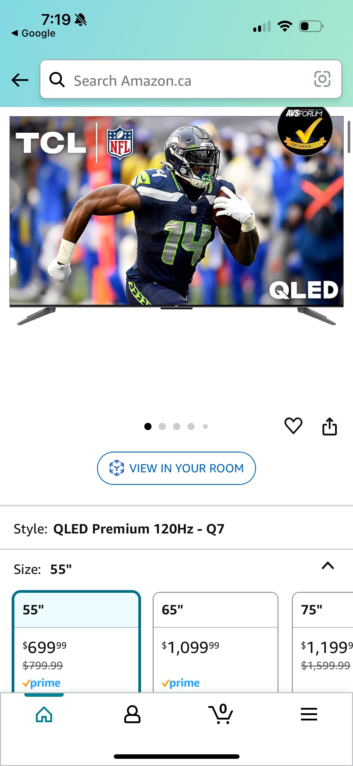 50" TCL QLED TV - photo 3