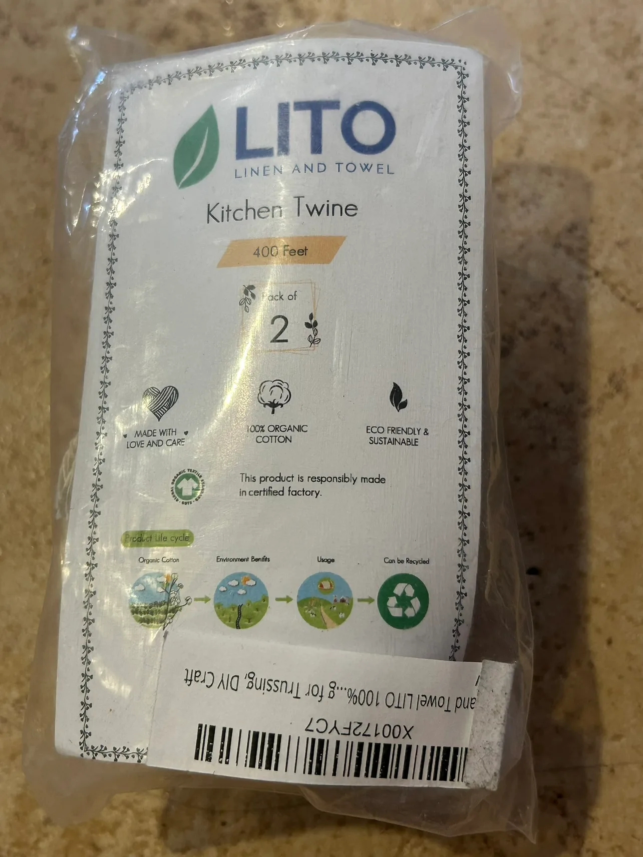 Balls of Kitchen Twine - 400ft long image indicator(2)