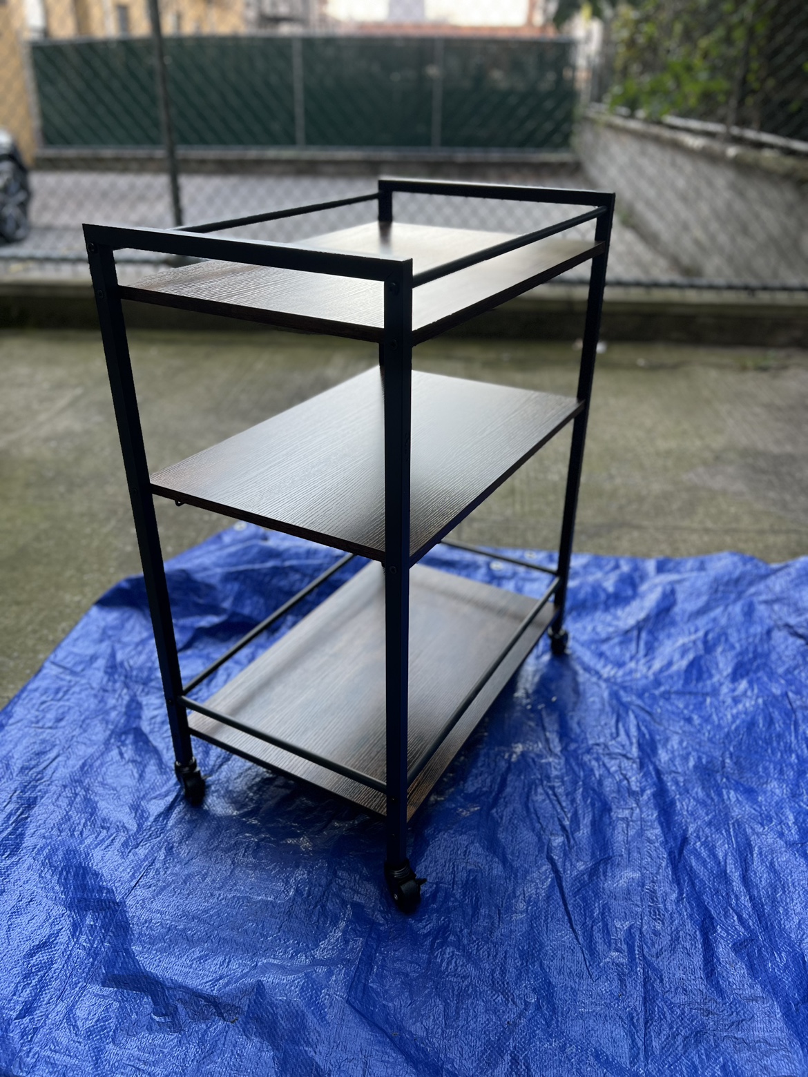 3-Tier Rolling Bar/Storage Cart - photo 3