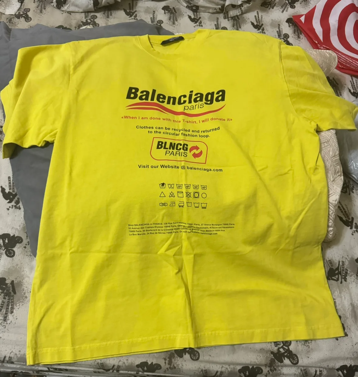 Balenciaga Dry Cleaning Boxy Shirt thumbnail