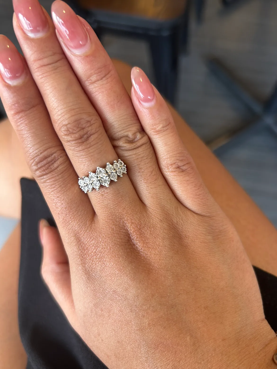 10k diamond point ring thumbnail