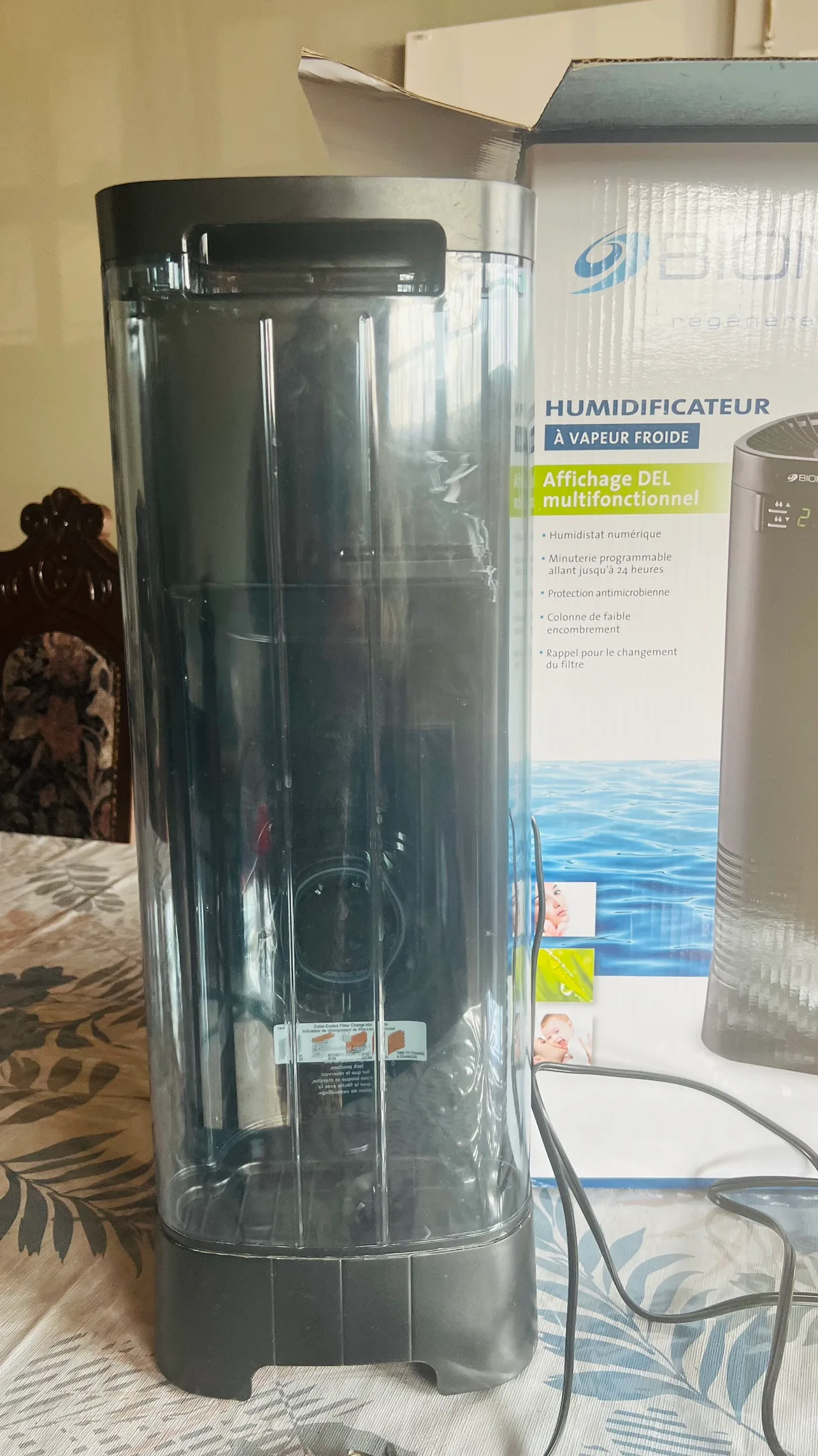 Bionaire Humidifier image indicator(3)