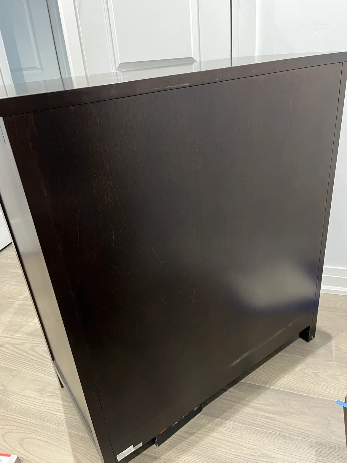 Crate and Barrel - 4-Drawer Dresser - Dark Brown image indicator(5)