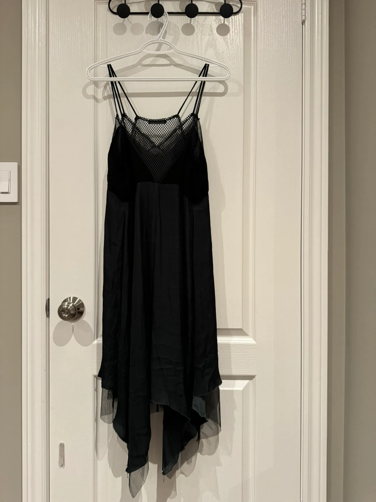 Zara Black Mesh Dress image indicator(2)