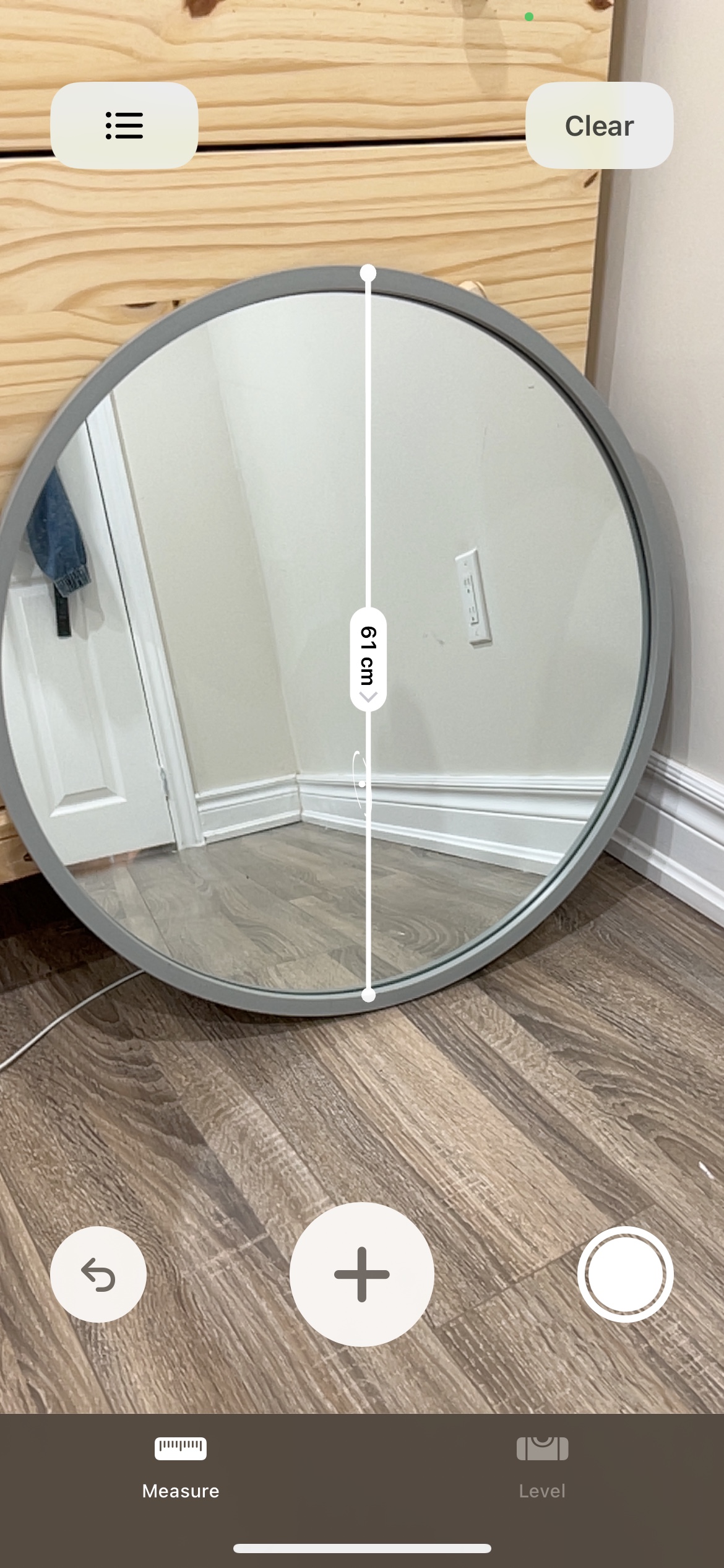 Round Mirror with Grey Frame - photo 4