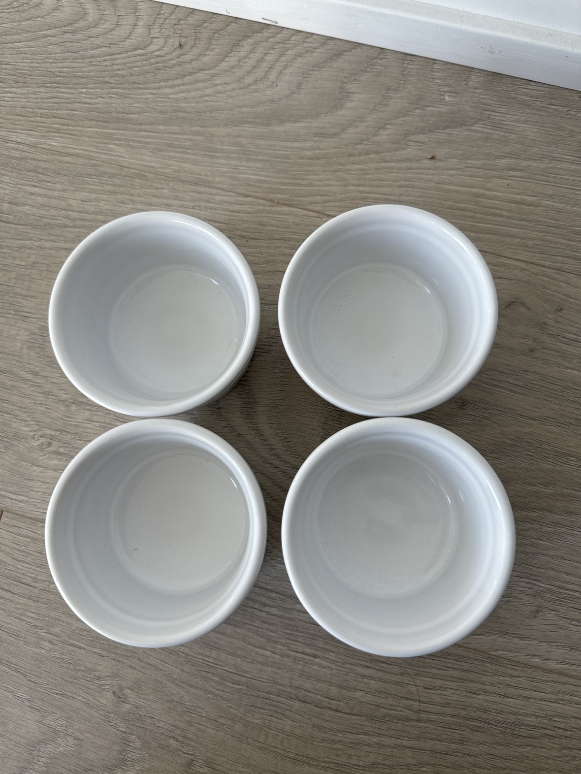 Set of 4 White Ramekins - photo 2