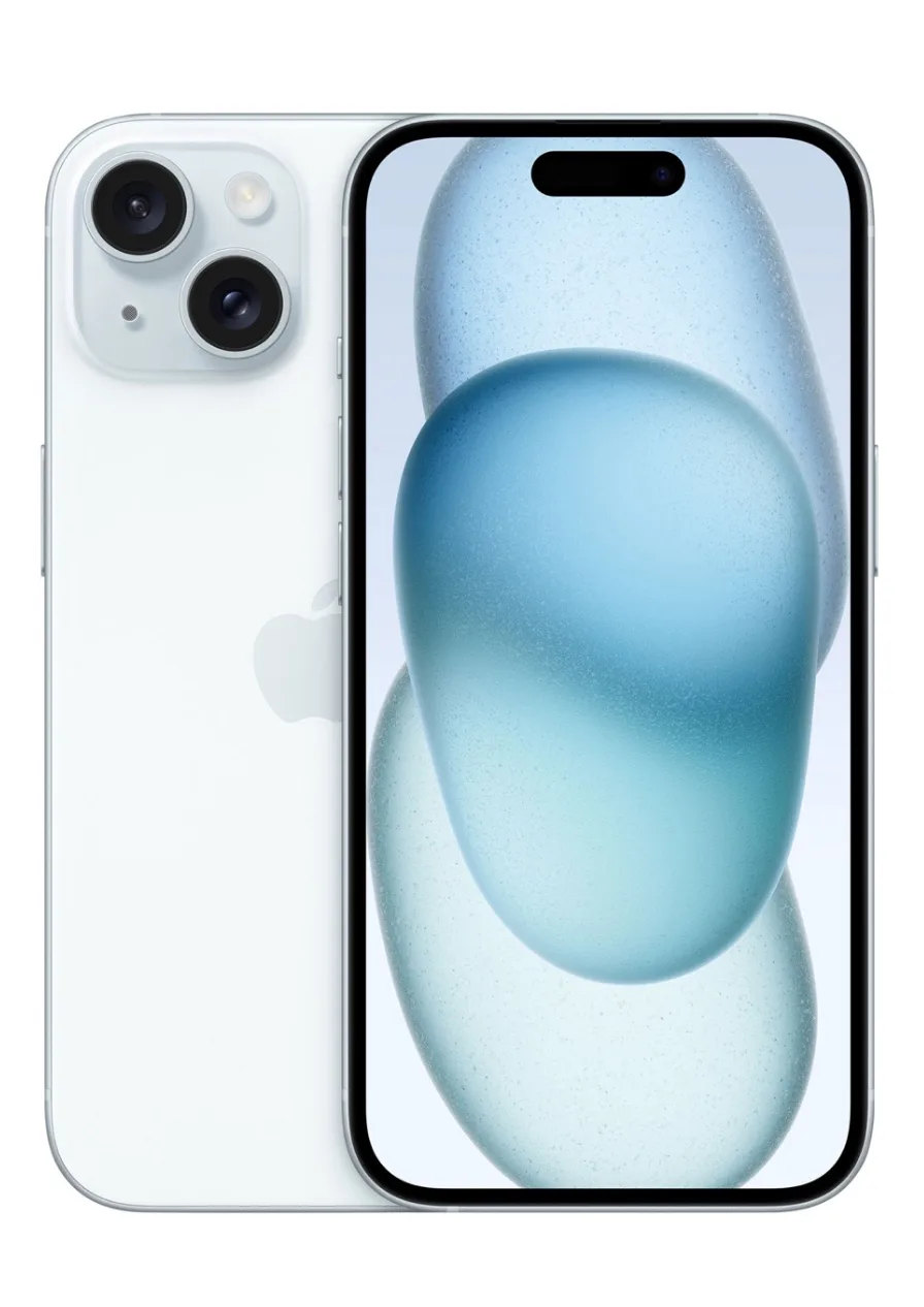 Apple iPhone 15 (128GB) - Sky Blue - Unlocked thumbnail