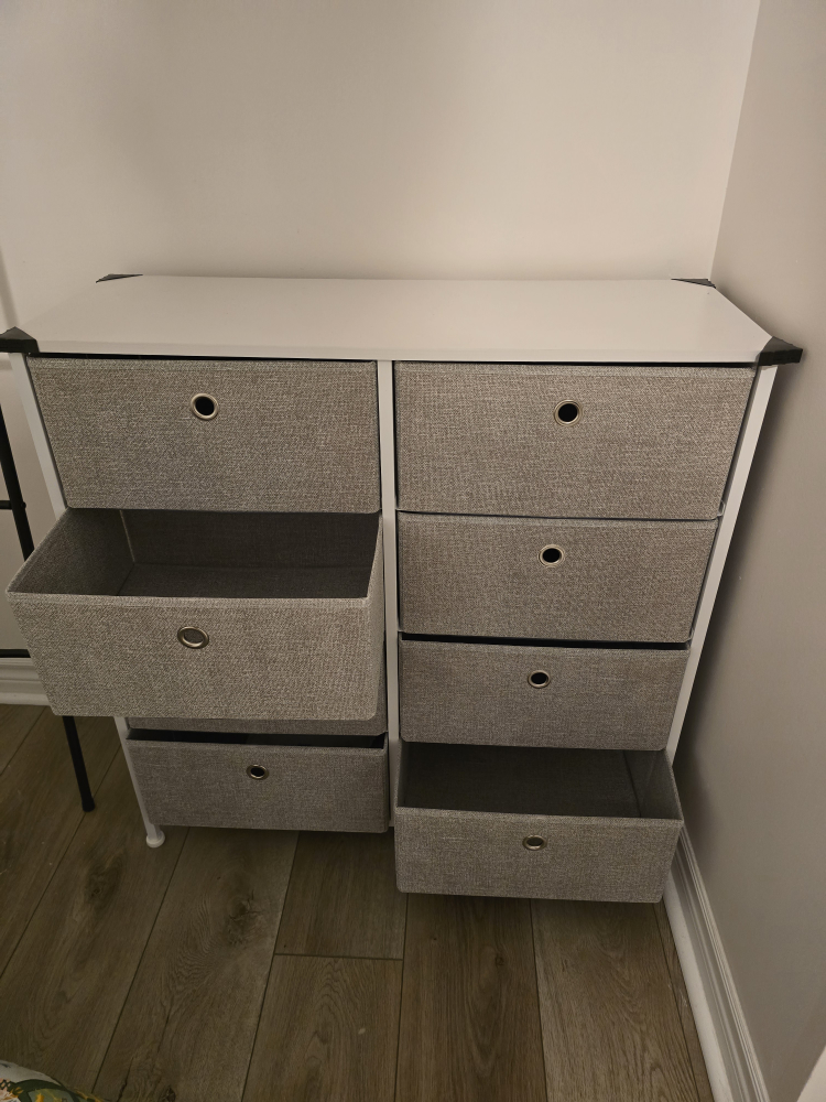 SONGMICS 8 Drawer Dresser