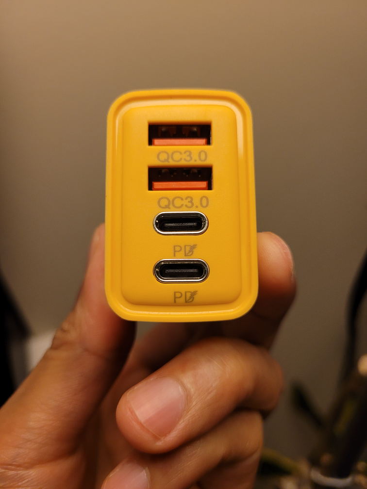 120W USB-C and USB-A Wall Charger