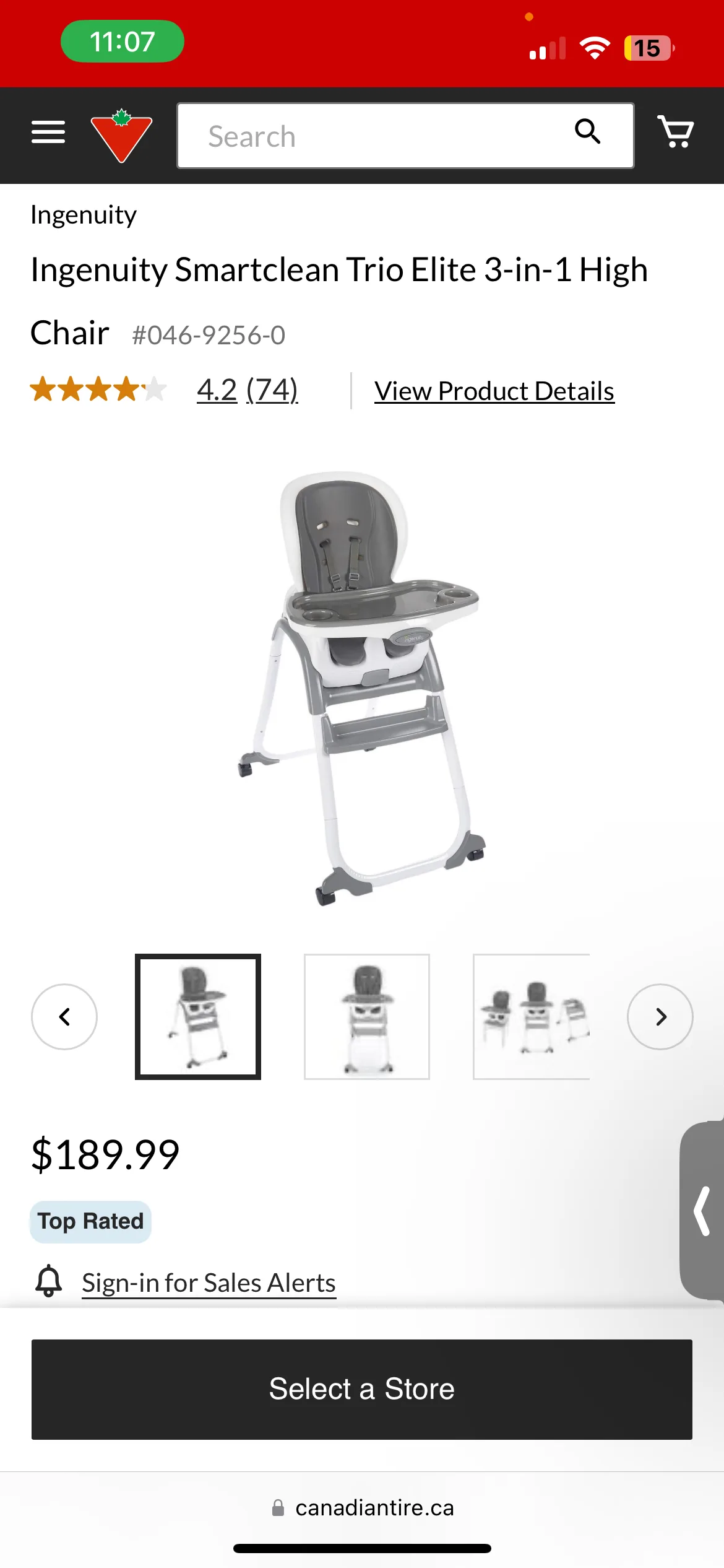 Ingenuity 3 in 1 high chair image indicator(3)