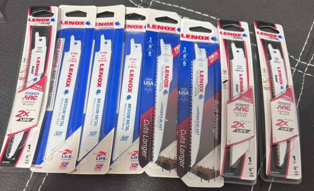 Brand New Bi metal Lenox blades thumbnail