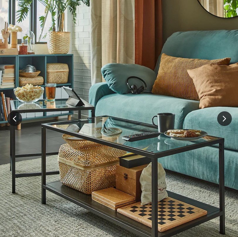 IKEA VITTSJÖ Nesting Tables Set