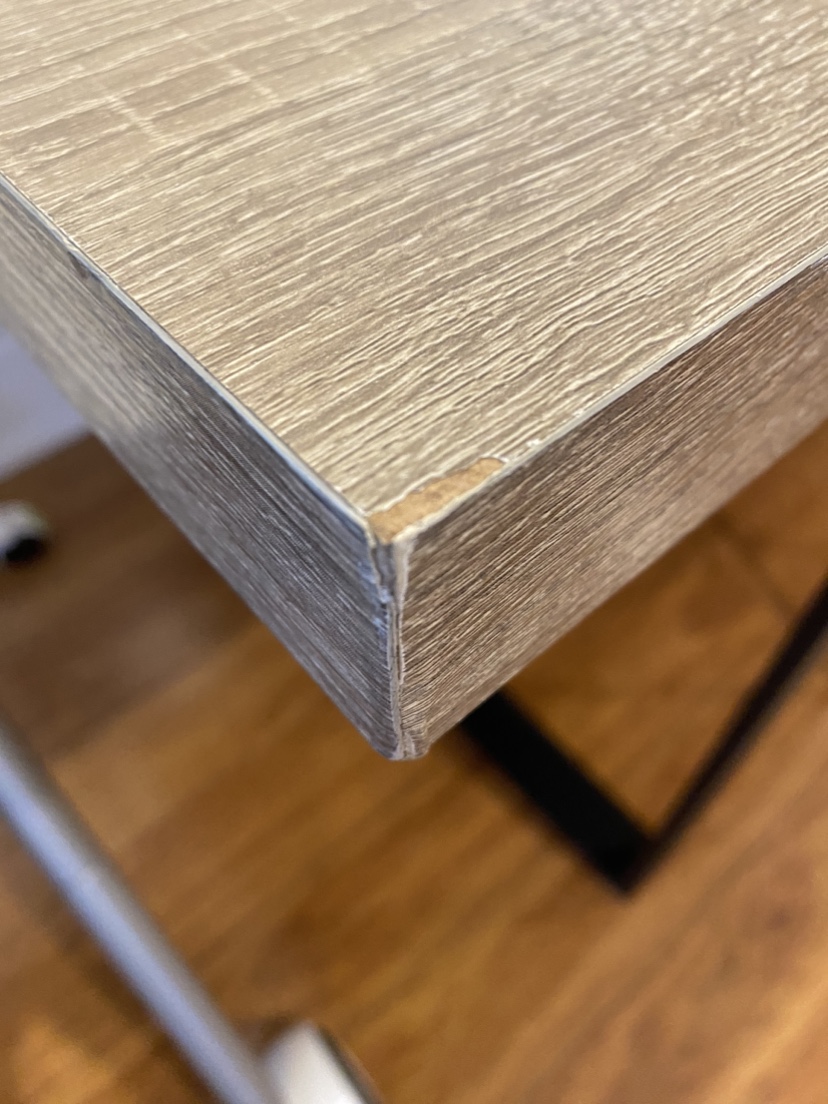 Dining Table with Black Metal Legs - photo 5