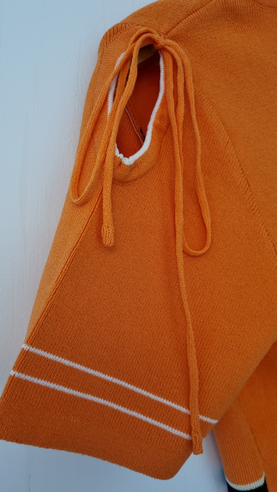 Striped Orange Top - photo 4