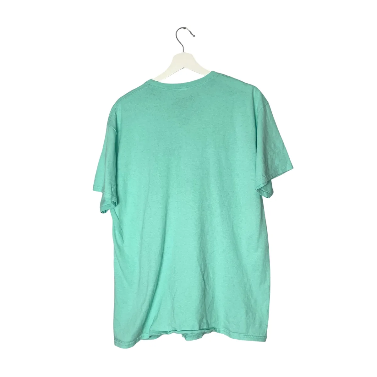 Scooby-Doo Cyan Mystery Machine Cotton Graphic T-Shirt Size XXL image indicator(2)