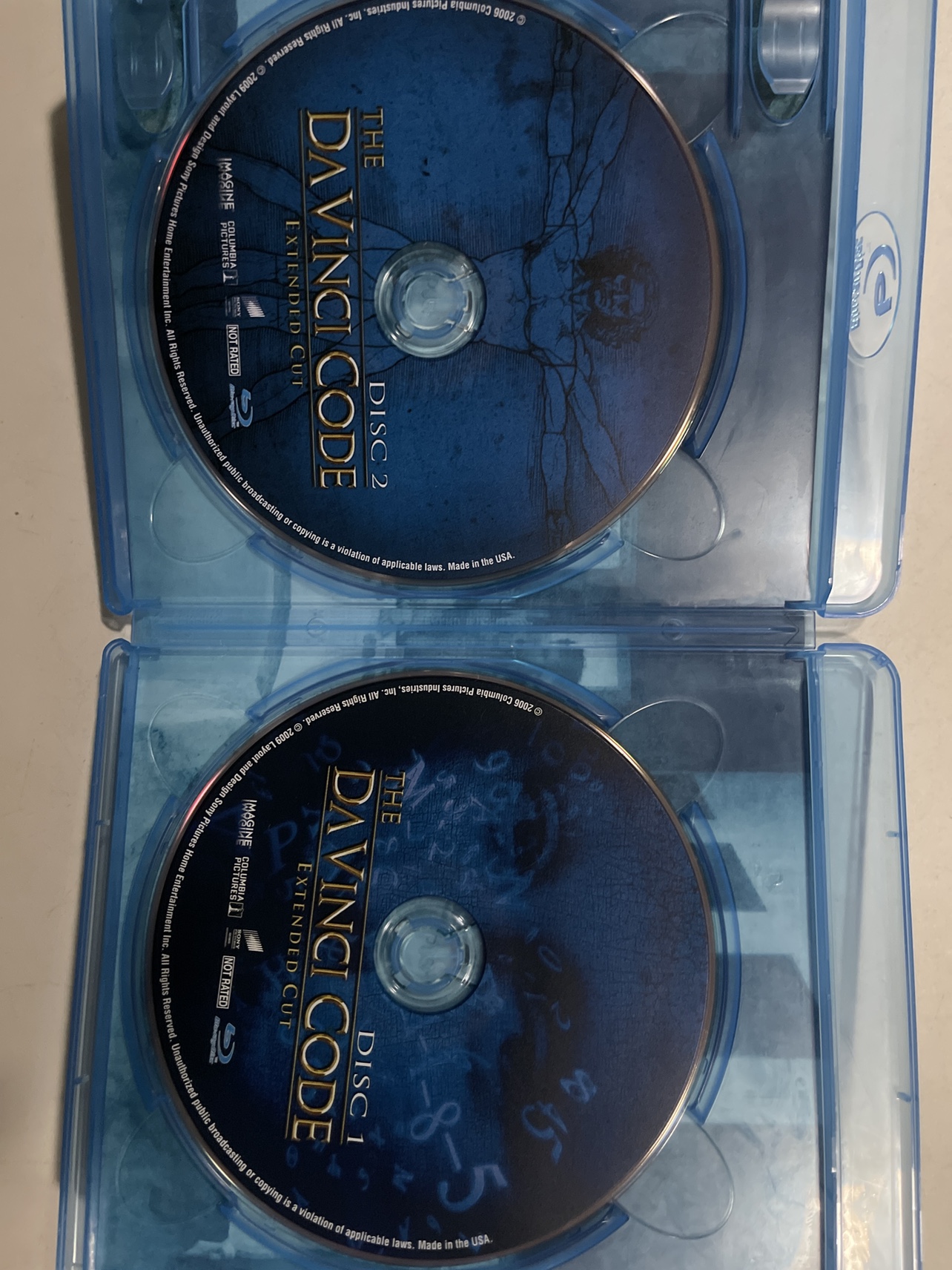 The Da Vinci Code Blu-ray (Extended Cut) 2 Disc Set - photo 2